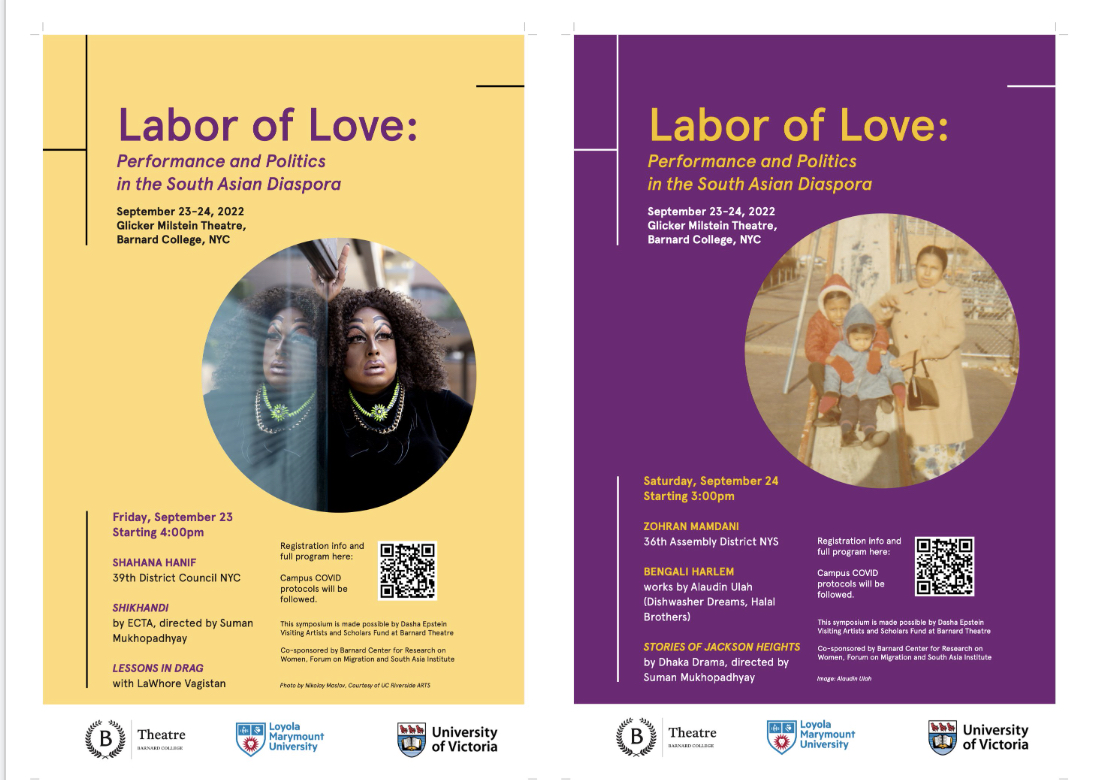 Labor of Love: Performance and Politics in the South Asian