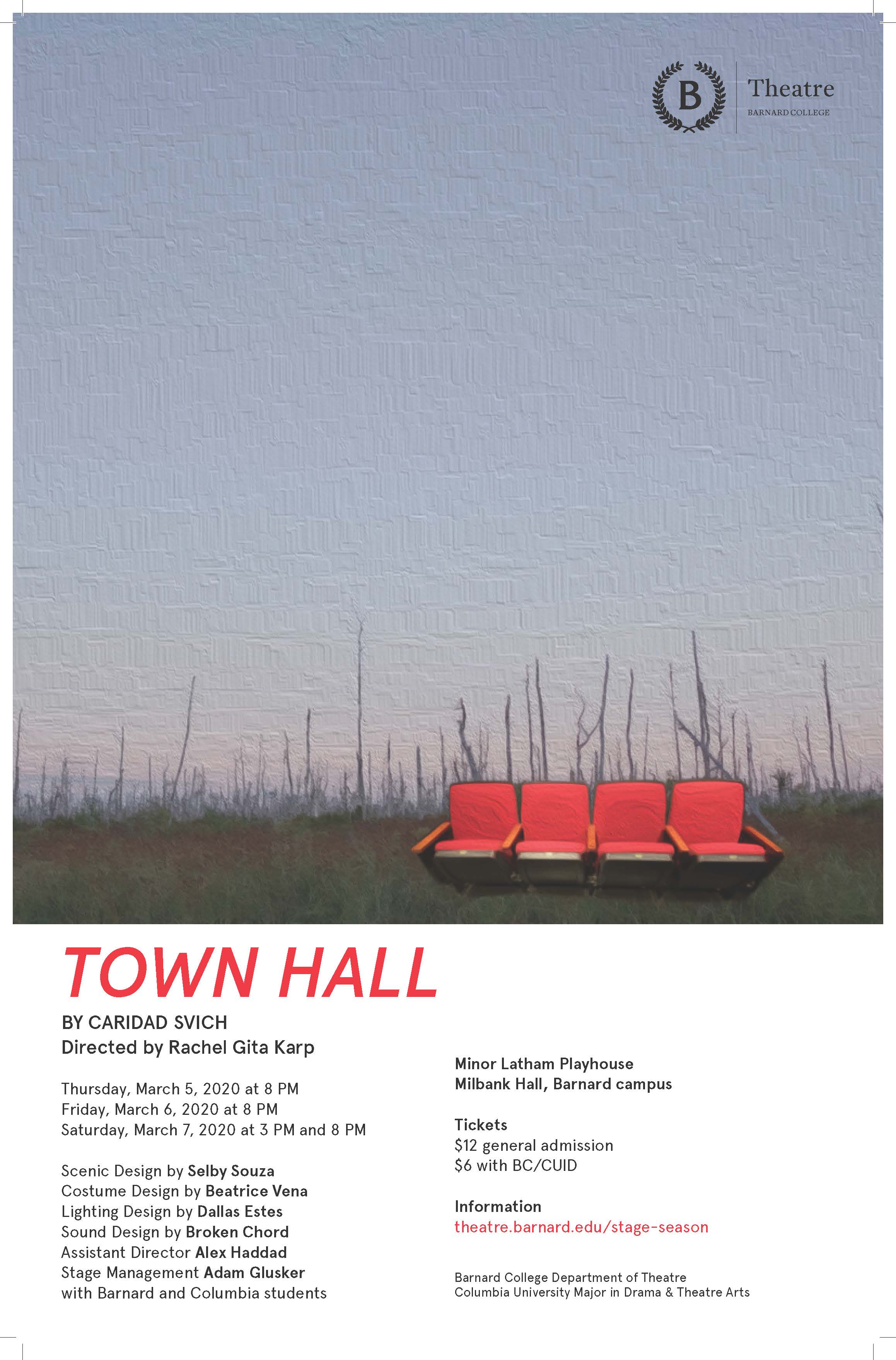 Town Hall poster