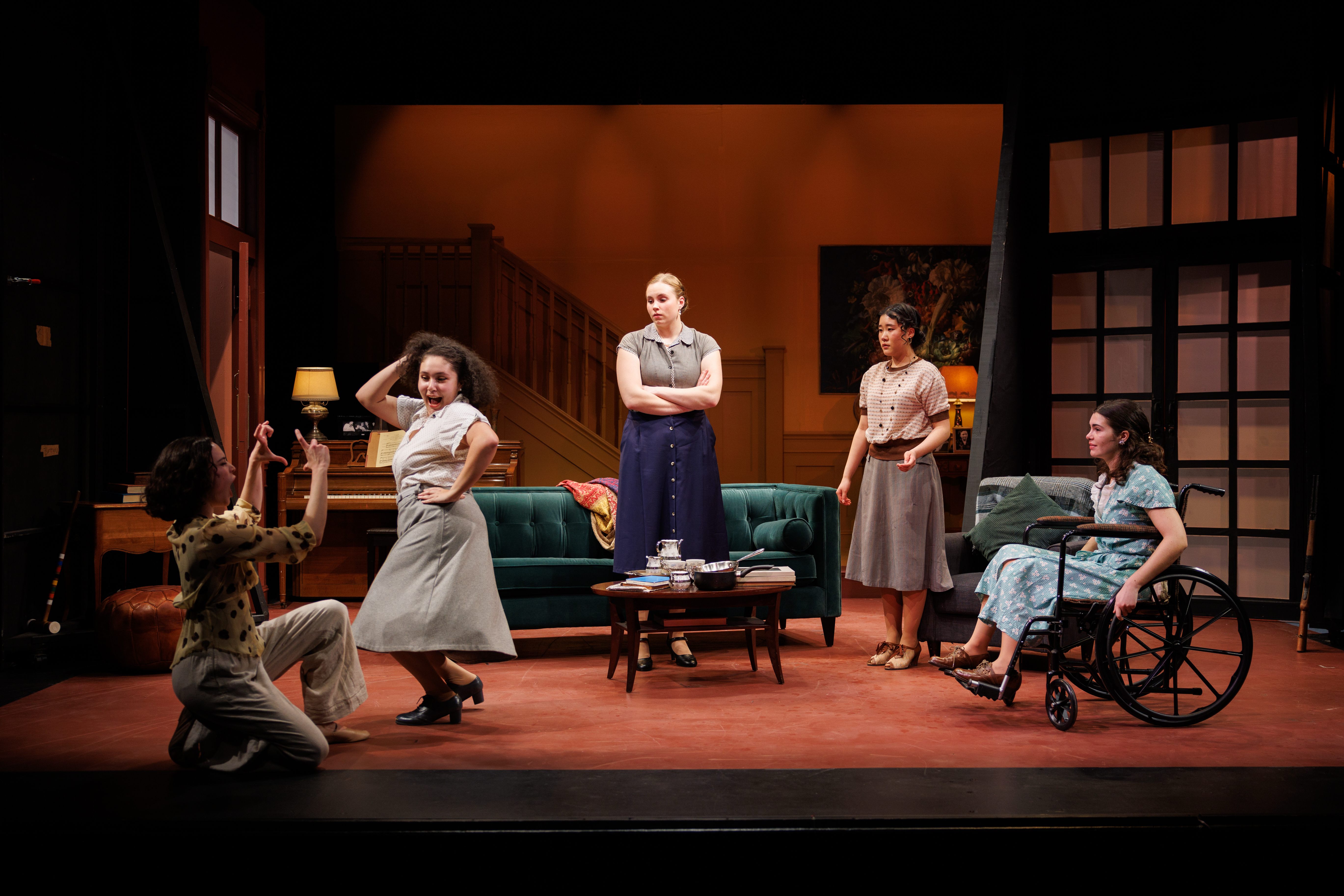 "Fefu and Her Friends" dress rehearsal