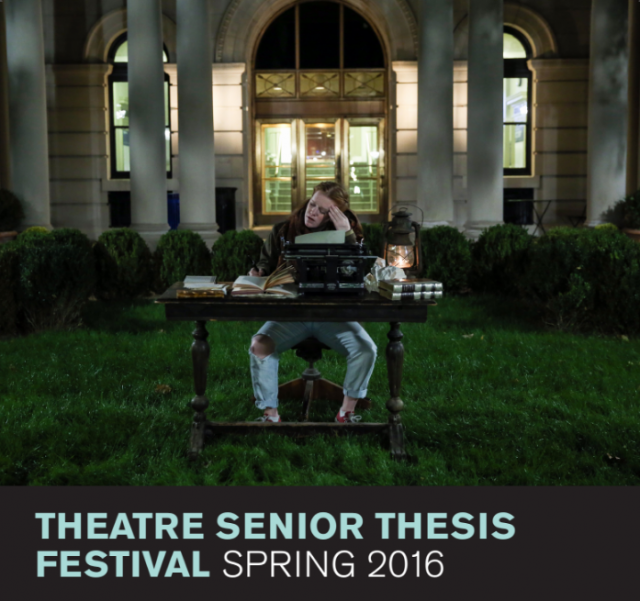 Senior thesis festival poster 2016